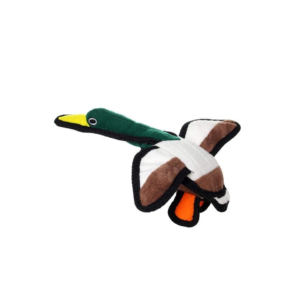 Brinquedo macio para cães TUFFY Barnyard Junior Duck com guinchos