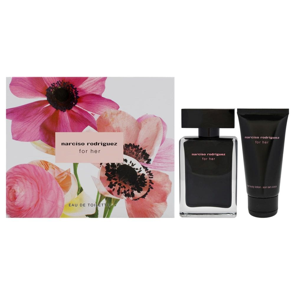 Perfume Narciso Rodriguez para mulheres 50mL EDT Spray + Loção Corporal