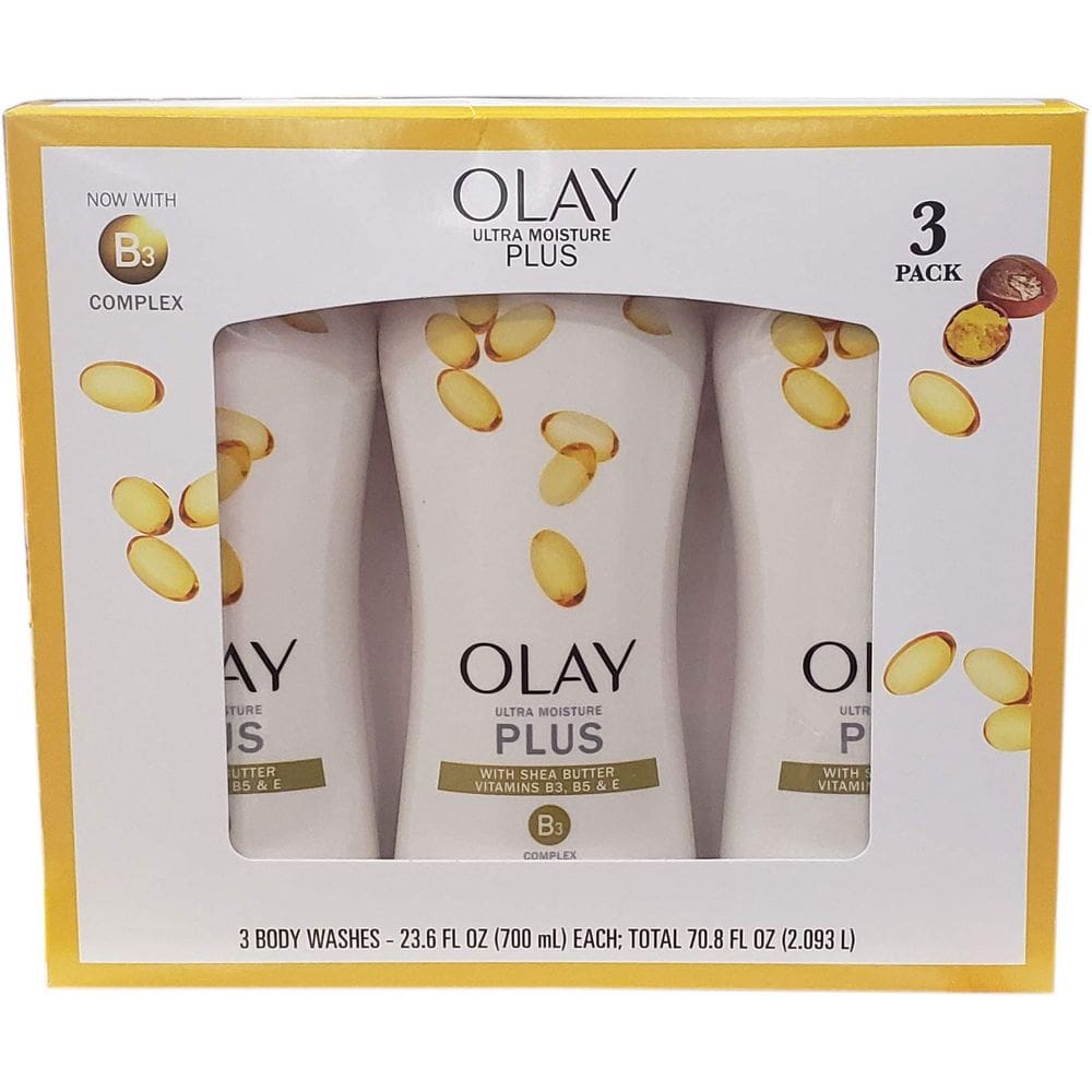 Sabonete líquido Olay Ultra Moisture Plus 3x700ml com complexo B3