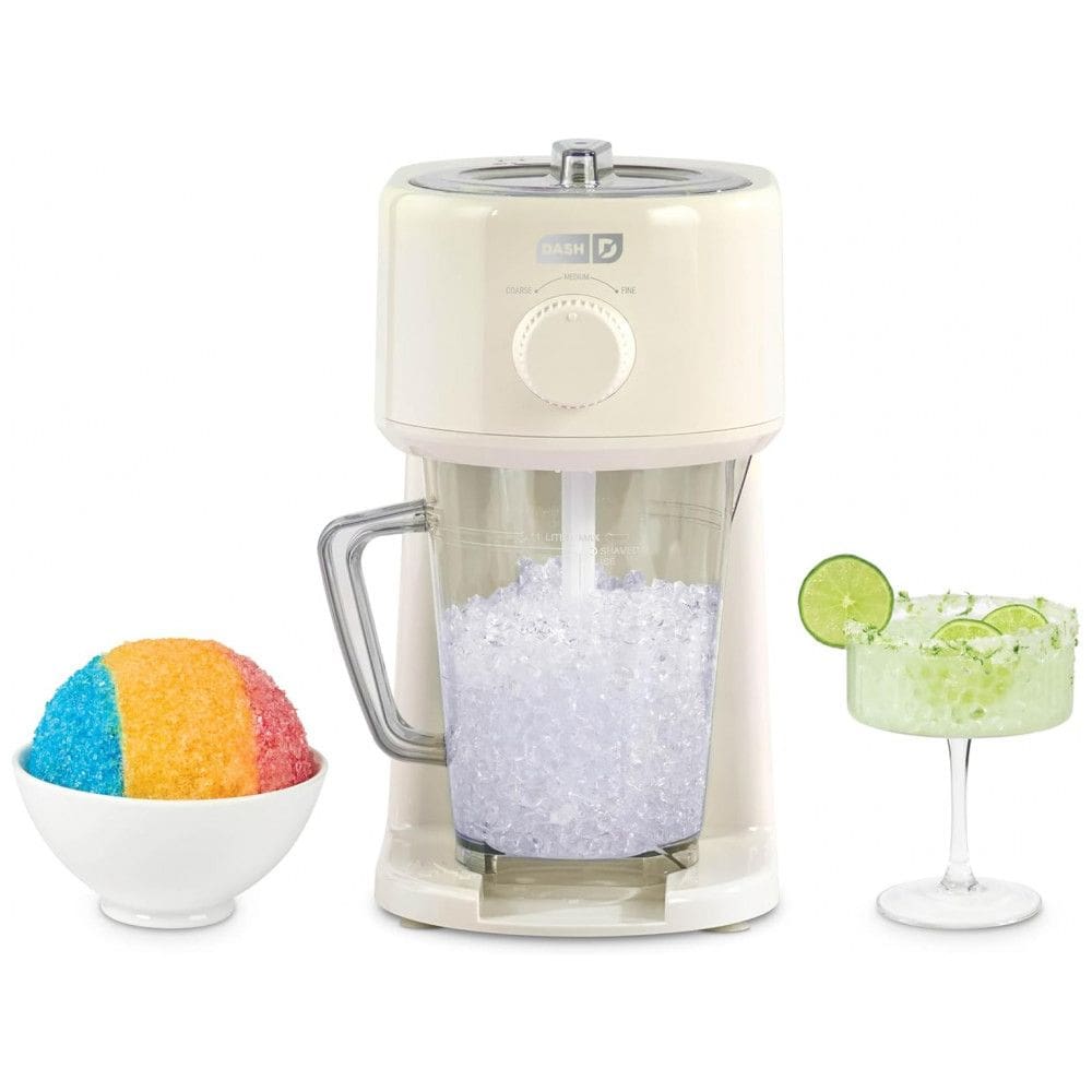 DASH: Máquina de Gelo Triturado e Bebidas Geladas com Jarra de Servir de 1 Litro - Prepare Raspadinhas, Cone de Neve, Coquetéis