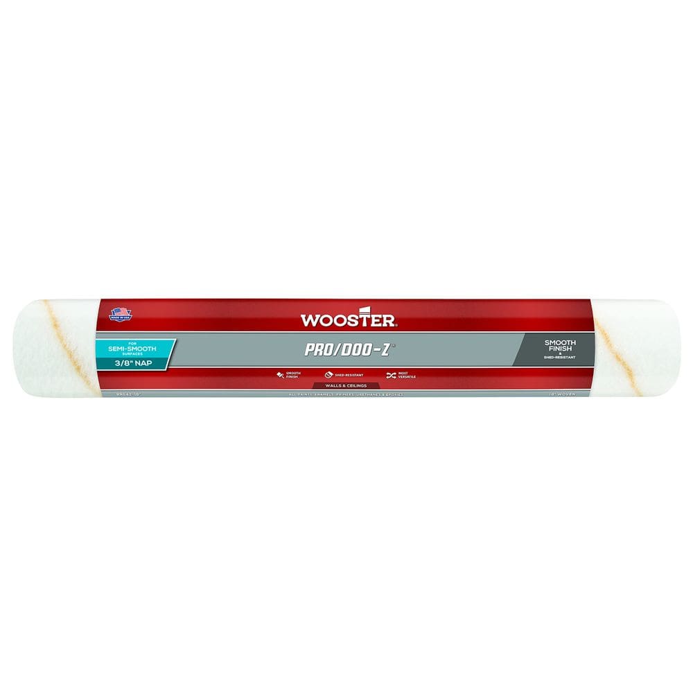Repuesto para Rodillo de Pintura Wooster RR642-18, Pelo 3/8” (9,5 cm), 46 cm