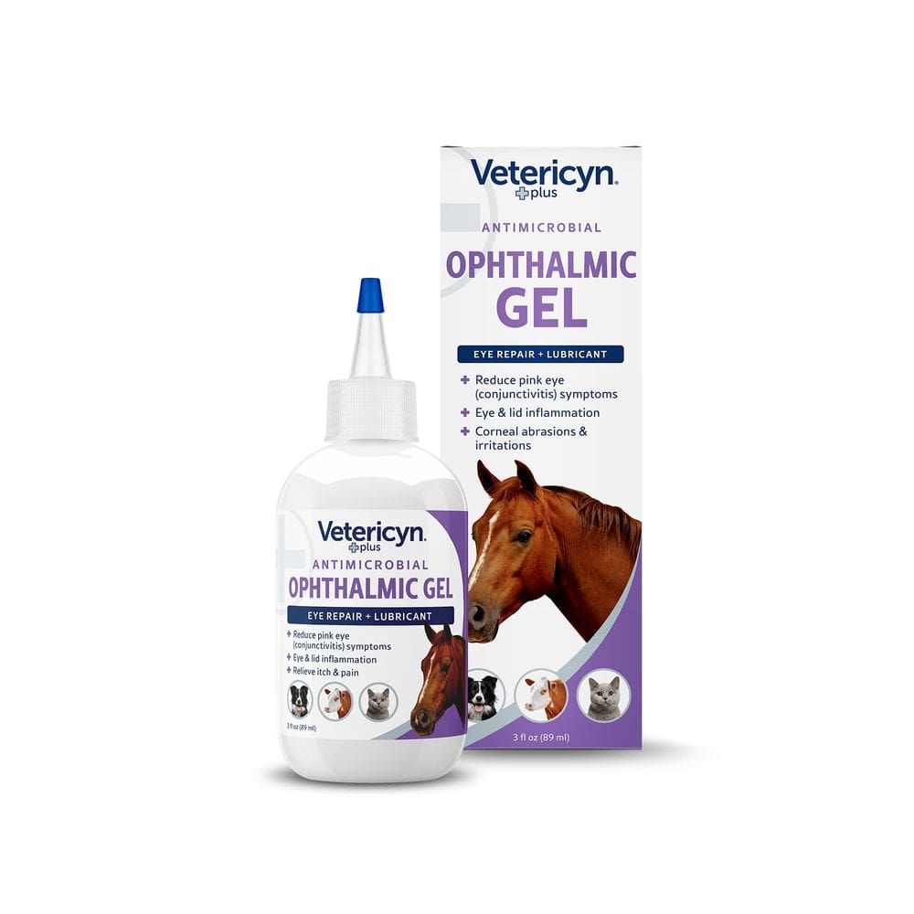 Gel de olhos Vetericyn Plus Ophthalmic para cavalos 90mL