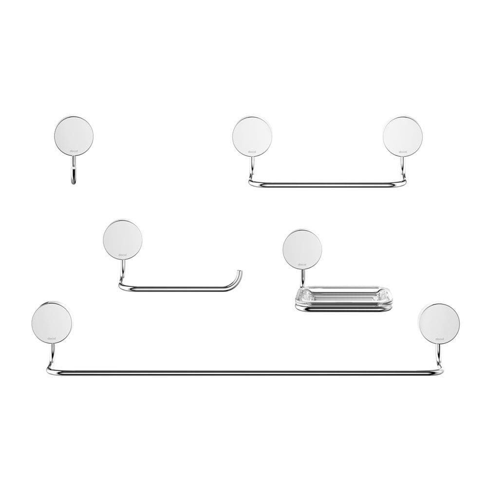 Kit de Acessórios Docol Dot 90021542006 Cromado