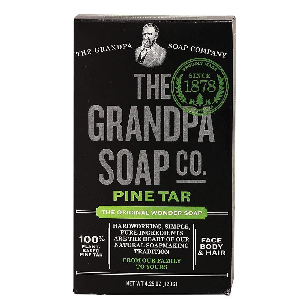 Sabonete Grandpa`s Pine Tar 125 ml (pacote com 4)