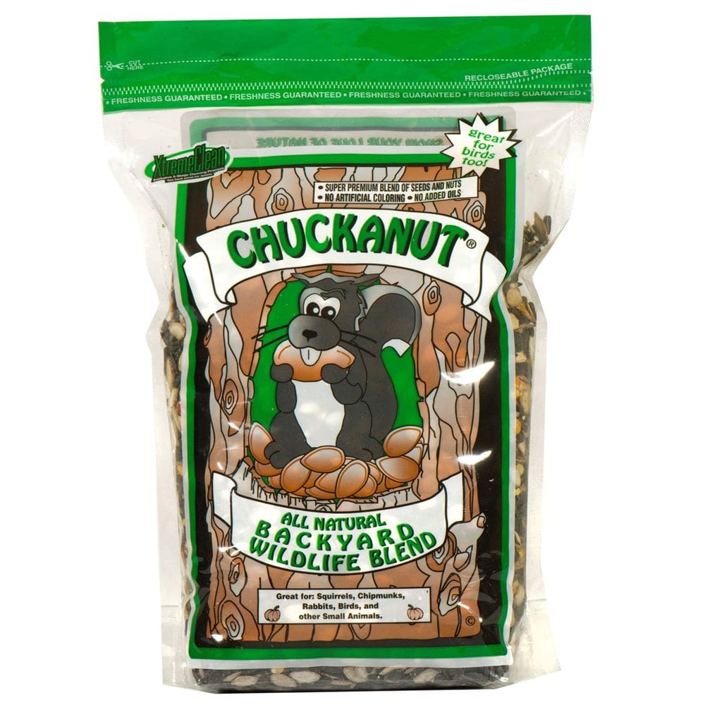 Comida para animais de estimação Chuckanut Backyard Wildlife Blend 4,5 kg