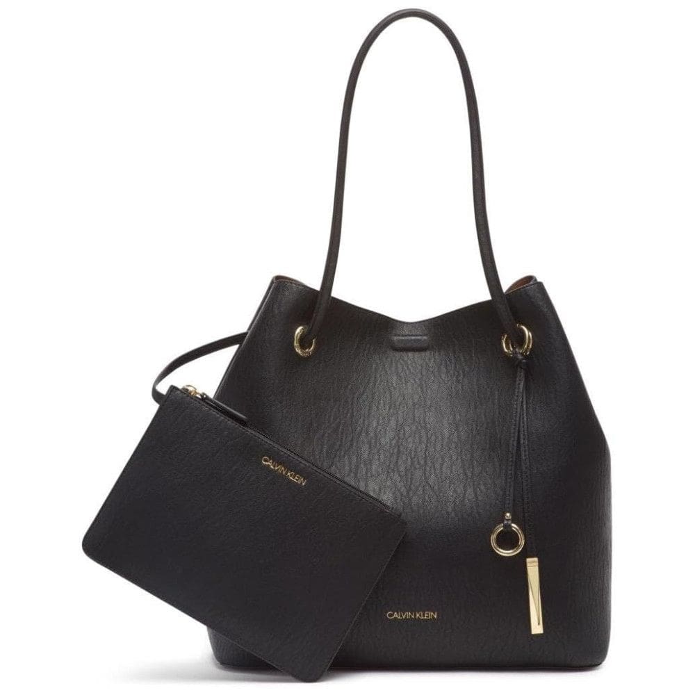 Gabrianna Bolsa Feminina de Ombro, CALVIN KLEIN H7GBZ7FQ, Preto