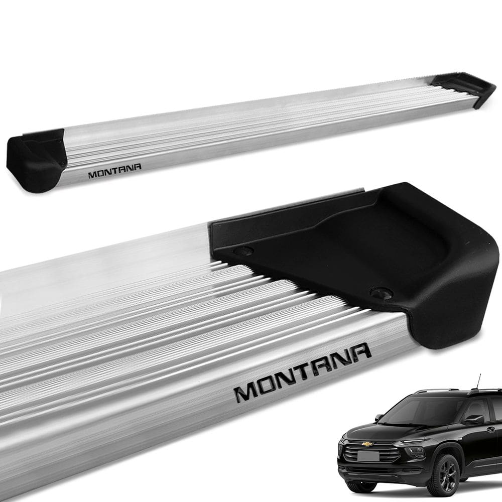 Estribo Lateral Montana 2023 a 2025 Alumínio Natural A3