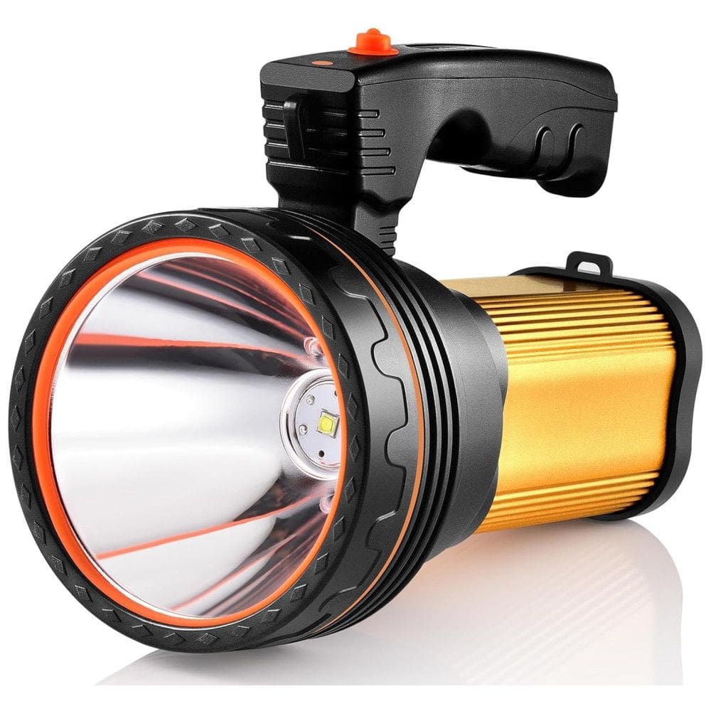 Lanterna 900LM á Prova D IPX4, com B, 35W, CSNDICE US 0809, Laranja