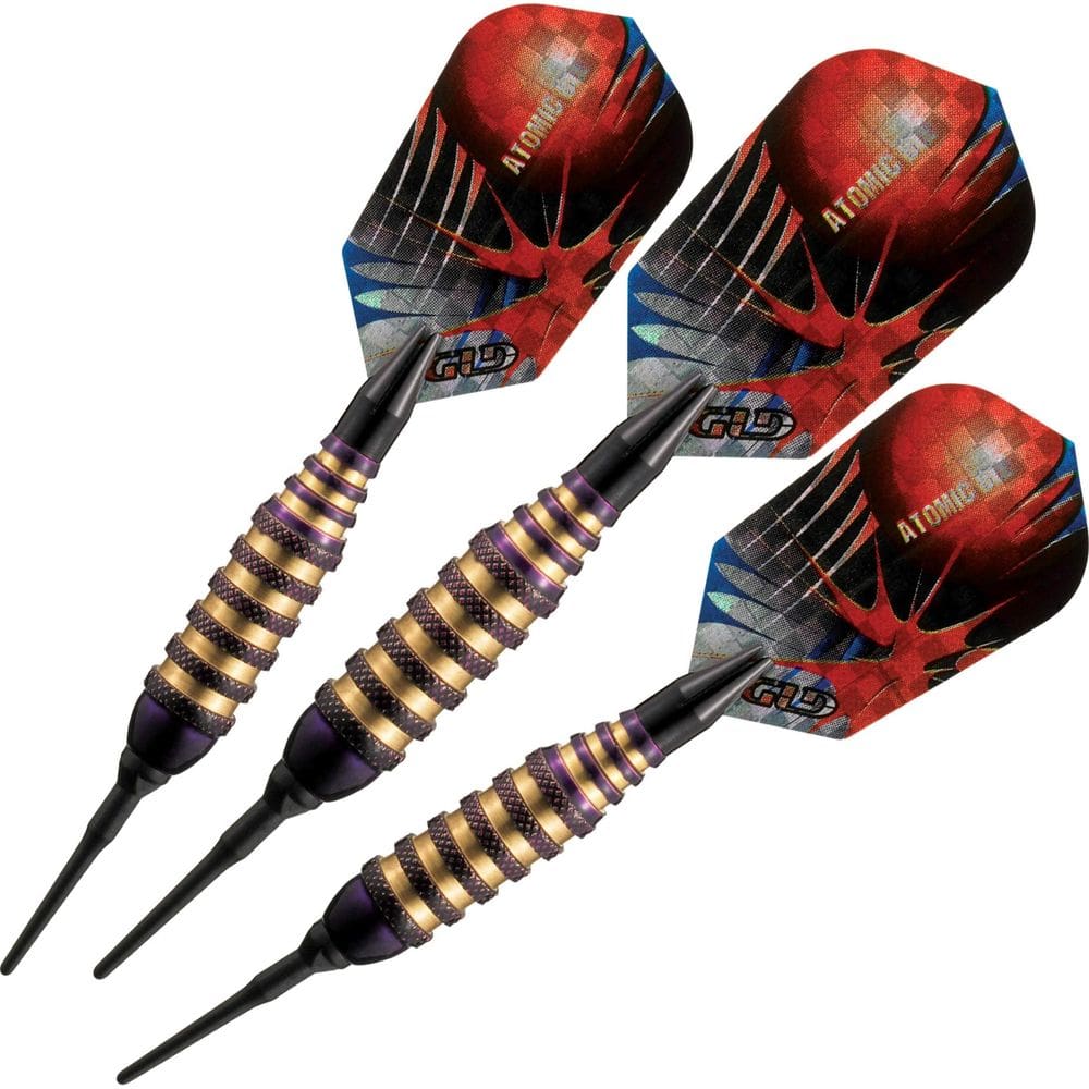 Dardos Viper Atomic Bee Soft Tip Purple 16g