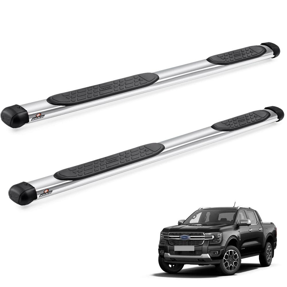 Estribo Lateral Ranger 2024 a 2026 Oblongo Cromado Keko K1