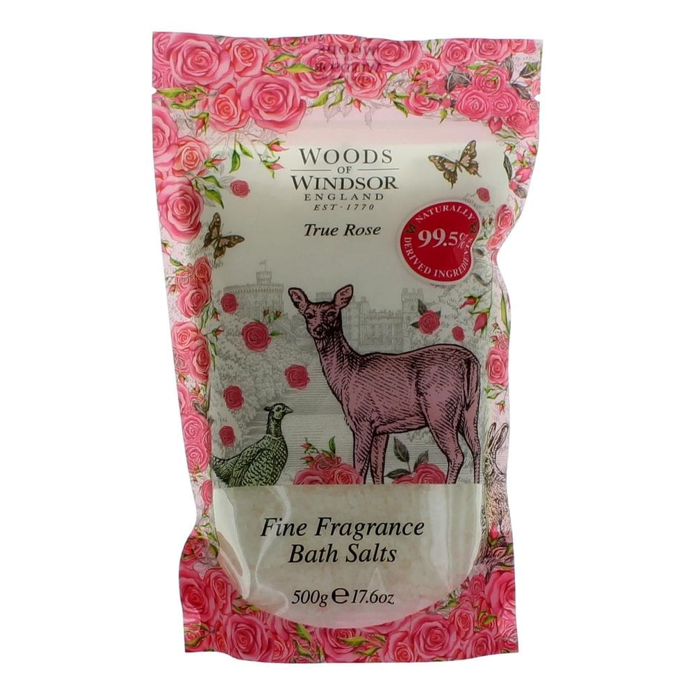 Sais de banho Woods of Windsor True Rose para mulheres 500 ml