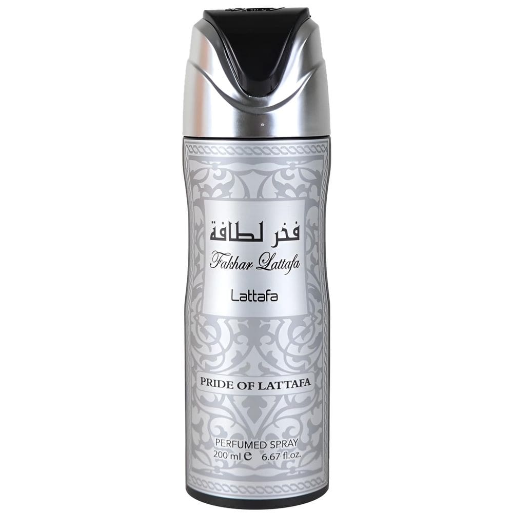 Spray desodorante perfumado Lattafa Fakhar para homens 200mL