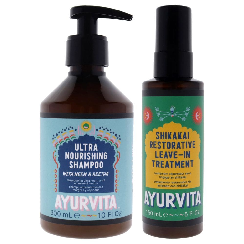 Shampoo AyurVita Neem e Reetha Ultra Nutritivo com Shikakai