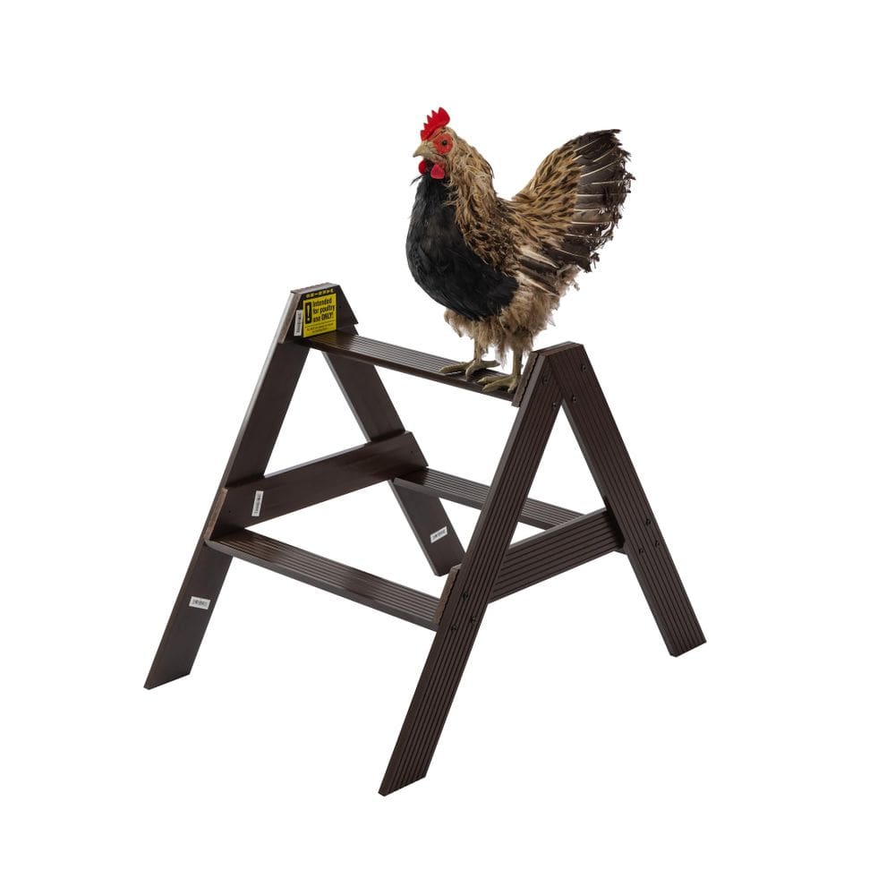 Chicken Perch New Age Pet ECOFLEX Medium A Frame Walnut