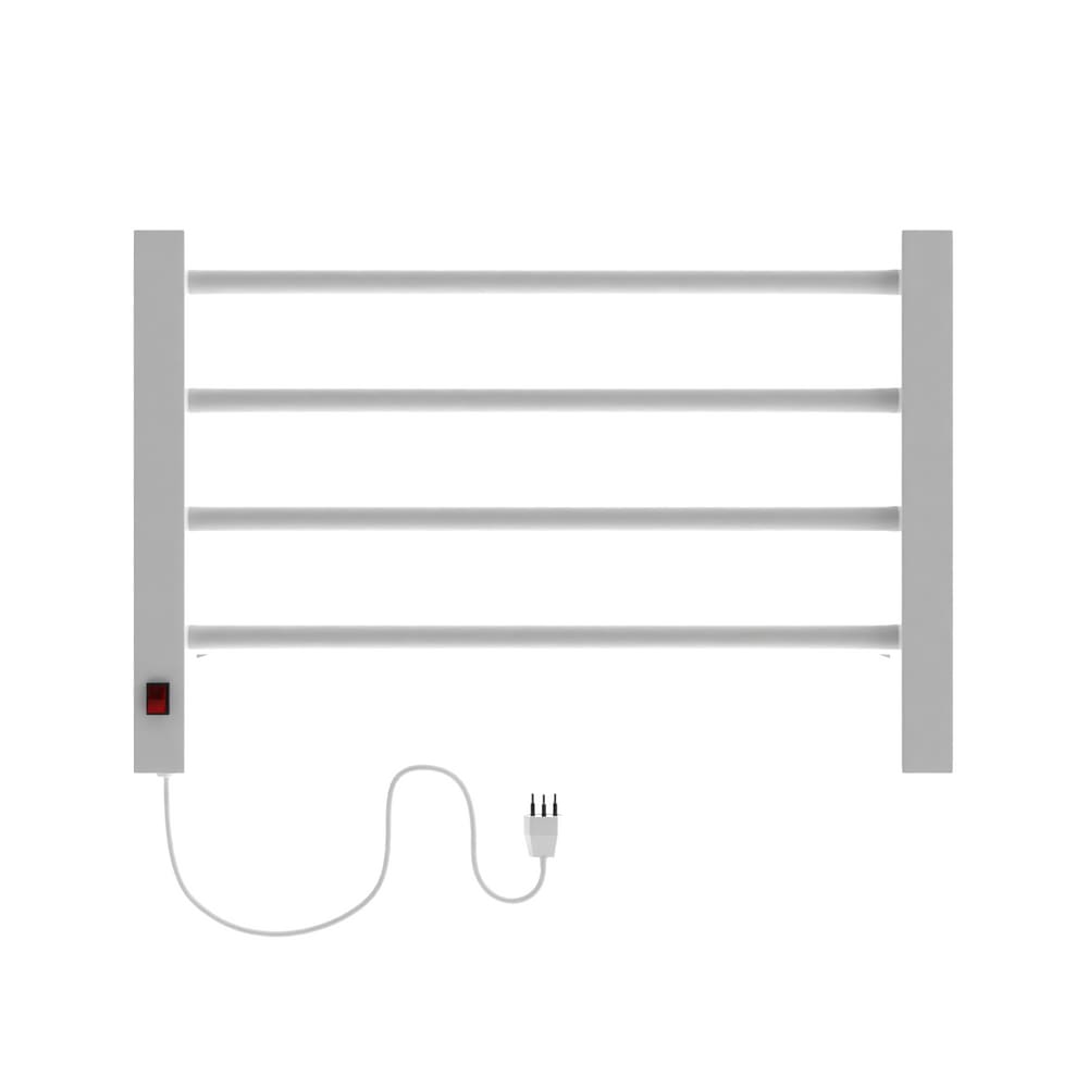 Toalheiro Termico Casuli Circolare Uno Branco 220V Esquerdo