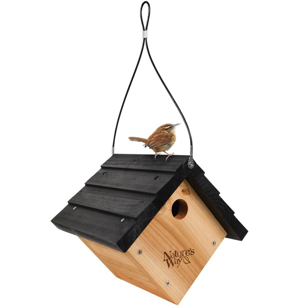 Bird House Nature`s Way CWH1 Cedro 20x22x21 cm Marrom