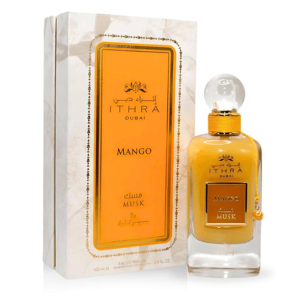 Perfume Ard Al Zaafaran e almíscar de manga Ithra Dubai EDP 100 ml