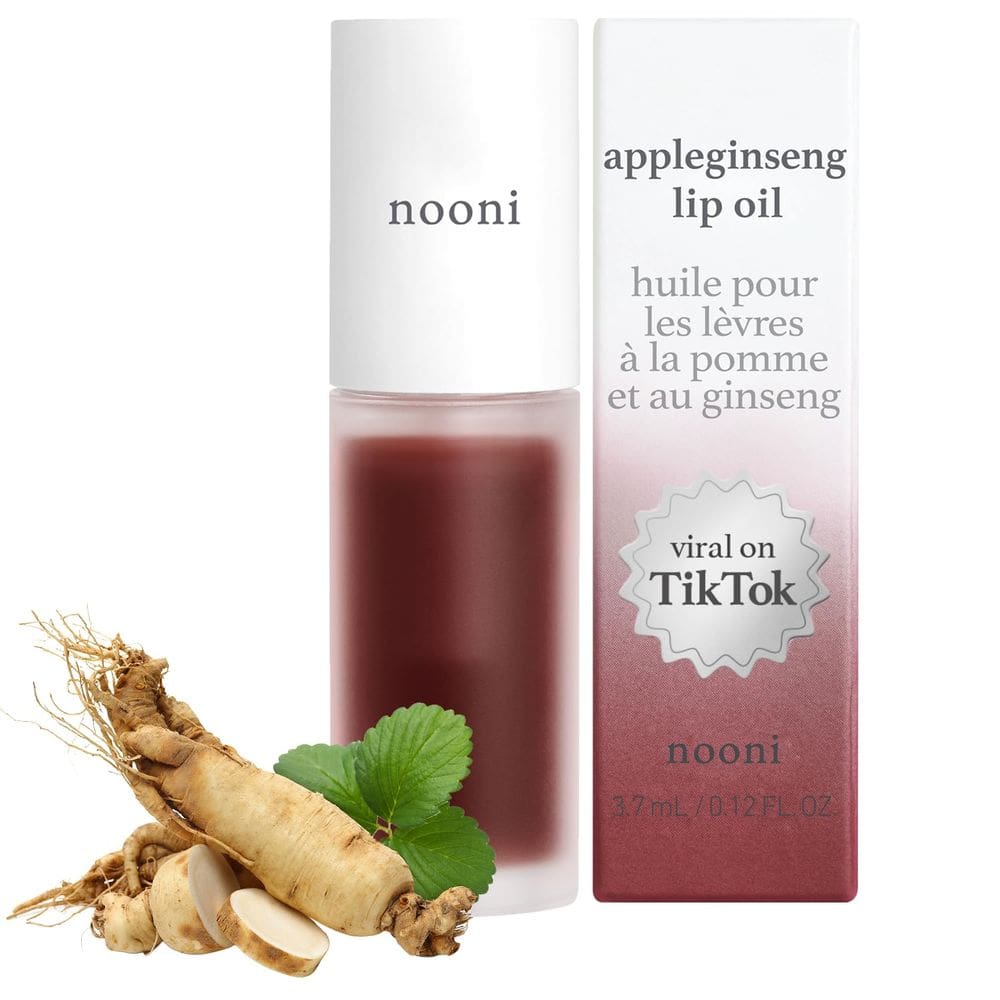 Óleo labial NOONI Korean Hydrating Appleginseng 3,5 ml à prova d`água