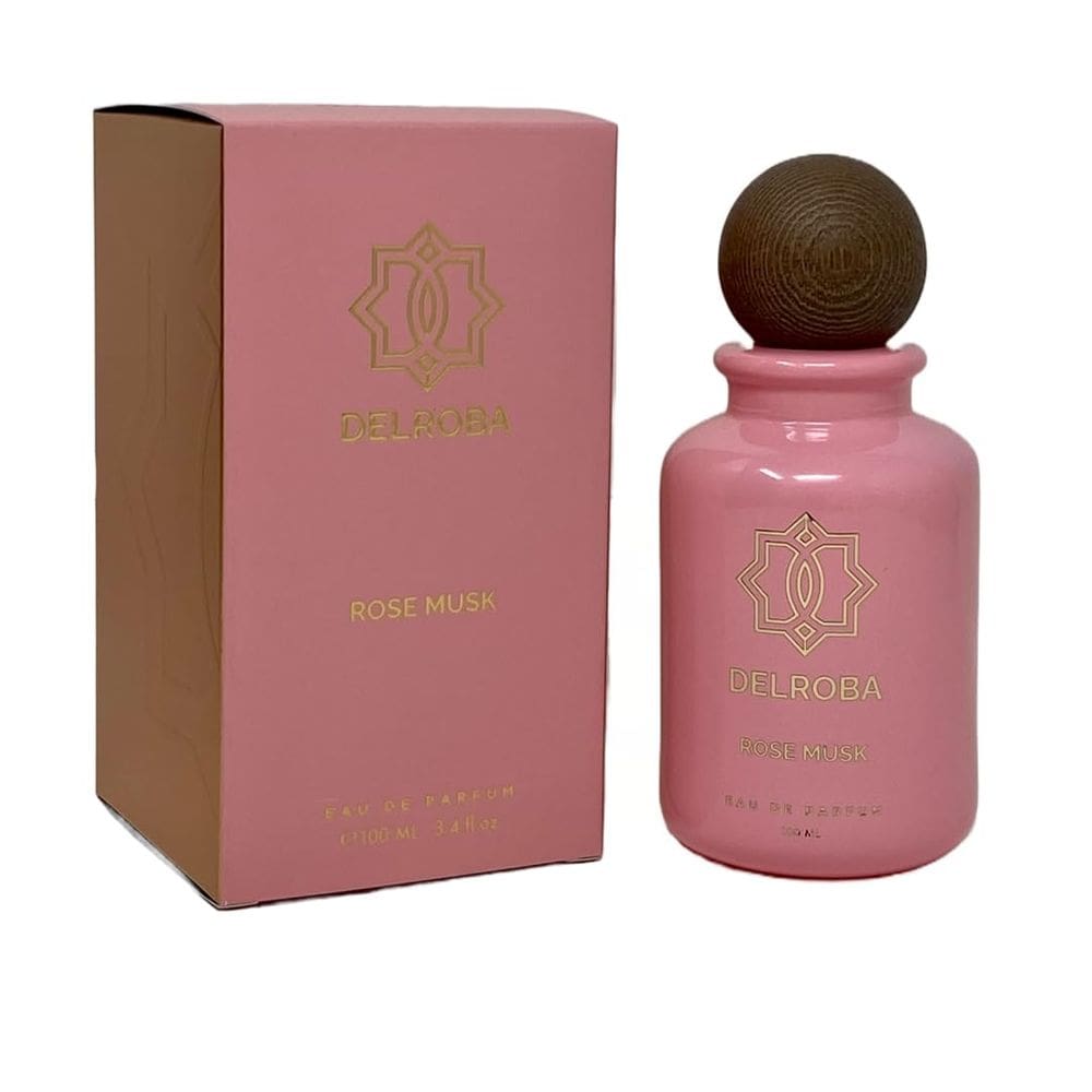 Perfume ZWB Delroba Rose Musk Eau de Parfum 100ml para mulheres