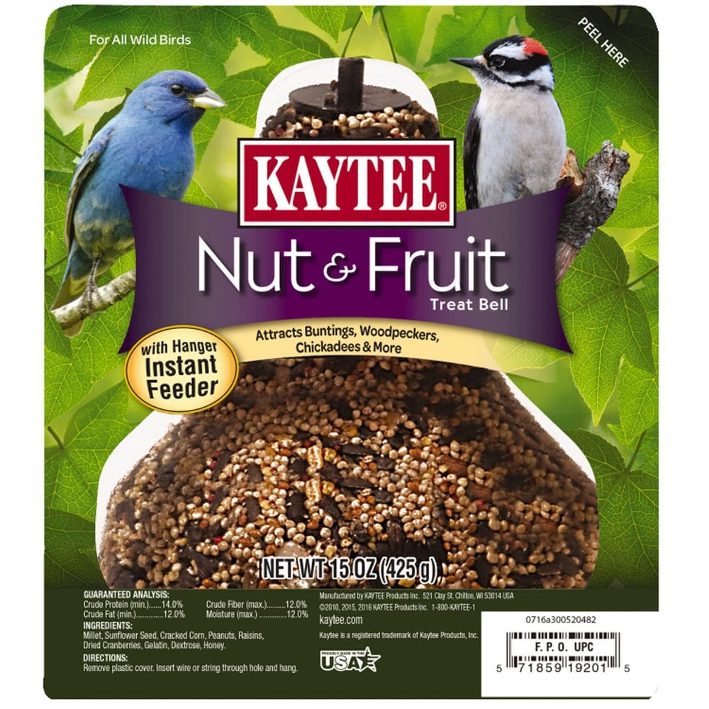 Guloseima de nozes e sementes de frutas silvestres Bell Kaytee