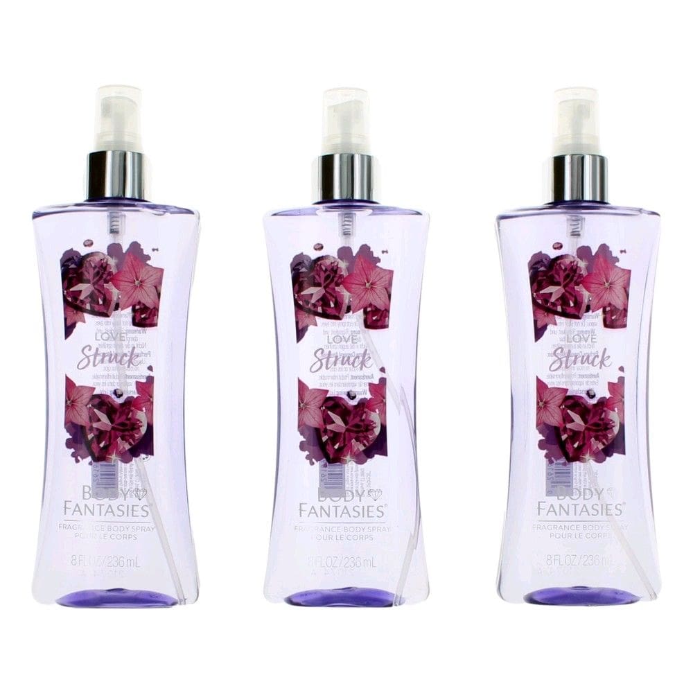 Fragrance Body Spray Parfums De Coeur Love Struck 240 ml x 3