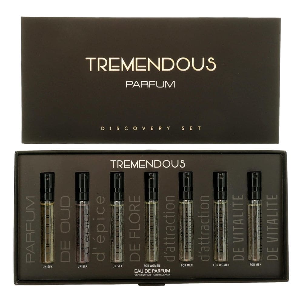Perfume Tremendous Parfum Conjunto Discovery de 7 peças Eau De Parfum