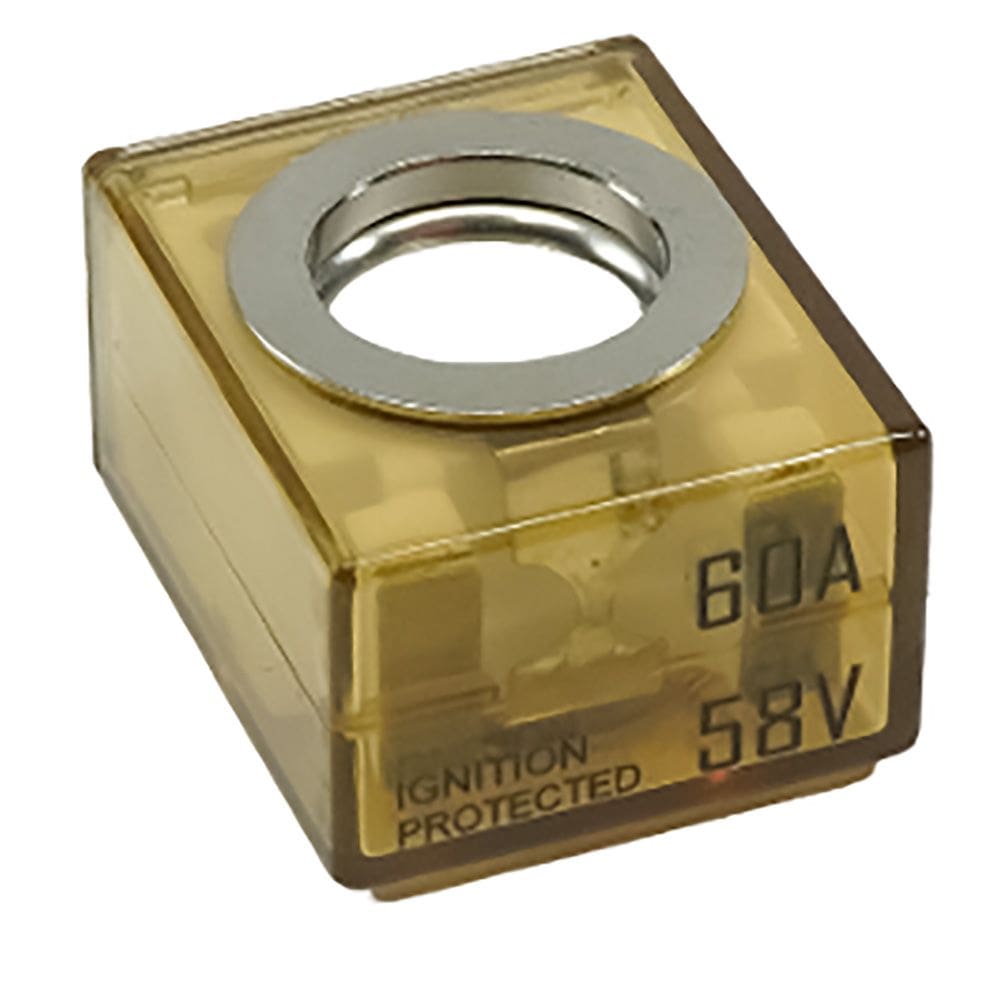 Terminal de fusíveis Egis MRBF 60A transparente protegido contra ignição