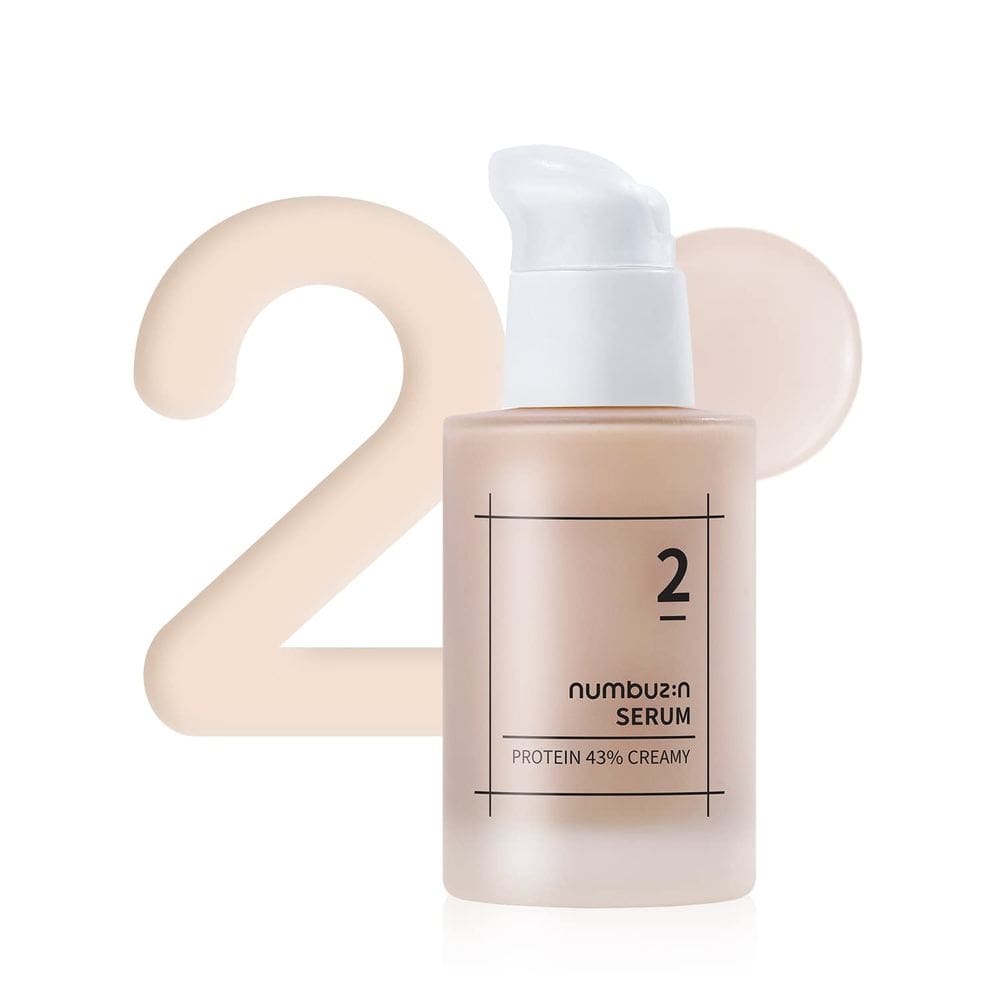 Numbuzina sérica No.2, cremosa, 43% de proteína, 50 ml, ceramida de aveia, pantenol