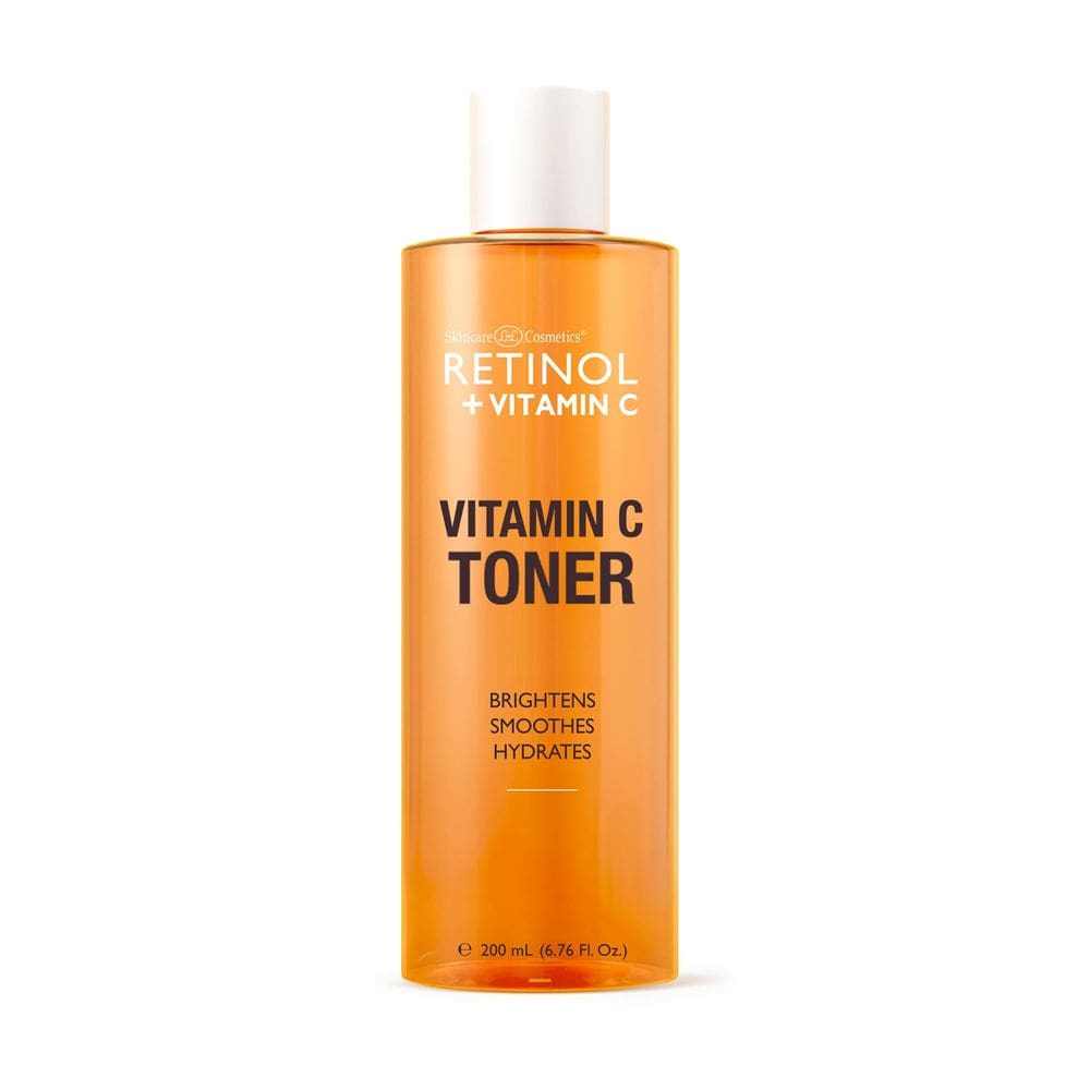 Tônico facial Retinol + Vitamina C Iluminador Antienvelhecimento 200mL