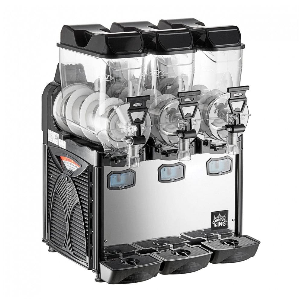 Máquina de Bebidas Congeladas Granita Triple 9,8 Litros Carnival King 110V
