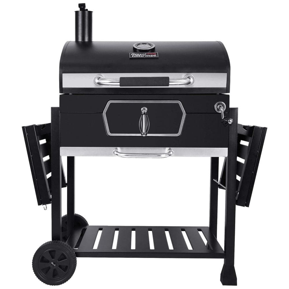 Churrasqueira a Carvão Portátil, Serve até 10 Pessoas, ROYAL GOURMET CD2030AN, Preto
