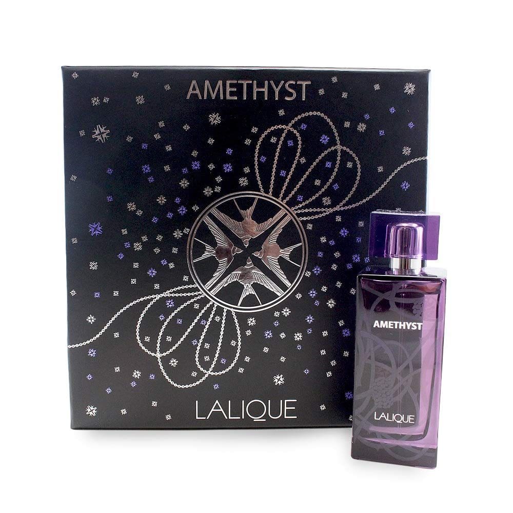 Perfume Lalique Amethyst Eau de Parfum Spray com colar