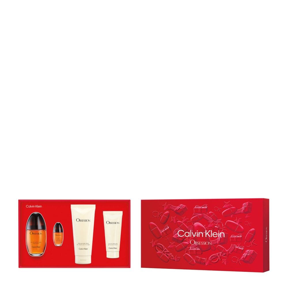 Conjunto de fragrâncias para presentes Calvin Klein Obsession Women 100 ml x 2