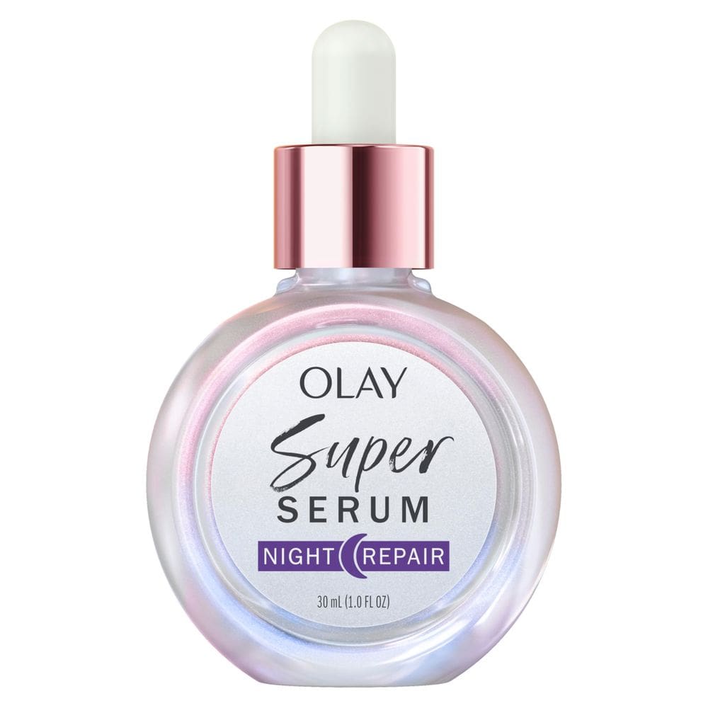 Sérum Olay Super Serum para reparo noturno 30 mL com ácido salicílico