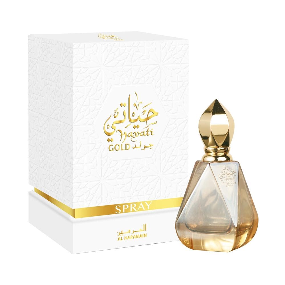 Perfume Al Haramain Hayati Gold Eau de Parfum 100ml para mulheres e homens