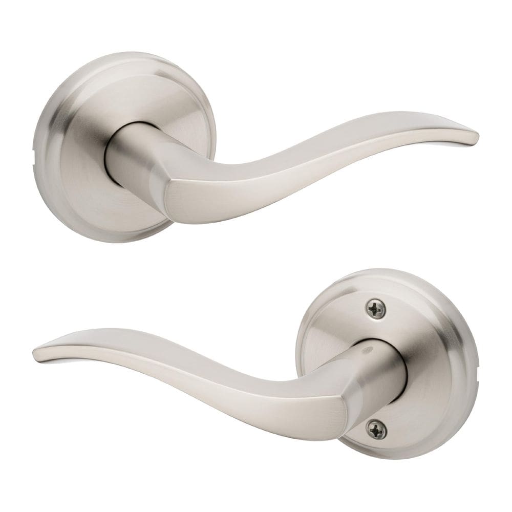 Alavanca de porta Kwikset Sedona Satin Nickel Reversível