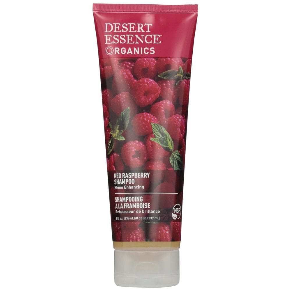 Shampoo Desert Essence Organics para melhorar o brilho de 240 ml