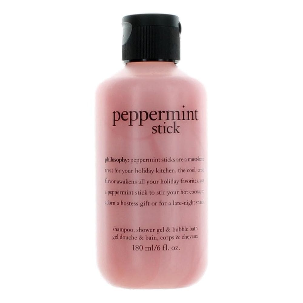 Shampoo, gel de banho e espuma Philosophy Peppermint Stick