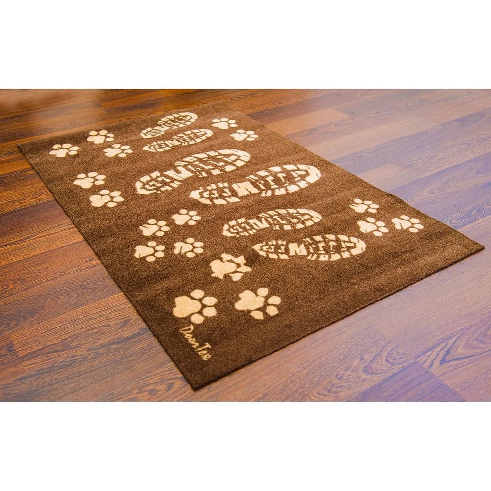 Tapete Floortex P-Tex Wash Utility Mat 61x99 cm Boot Paw