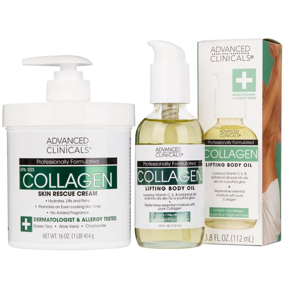 Skincare Set Advanced Clinicals Creme iluminador de vitamina C