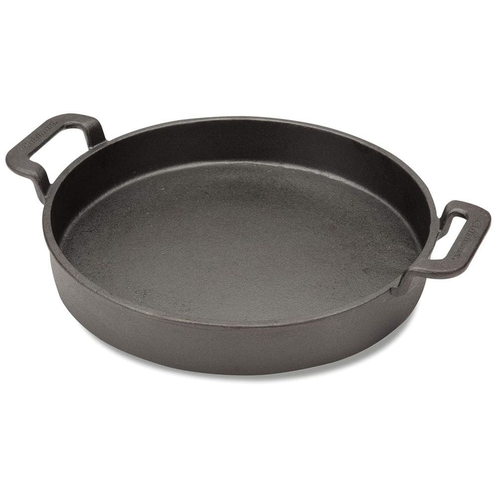 Frigideira de Ferro Fundido Pré Preparada, CUISINART CCP 1000, Preto