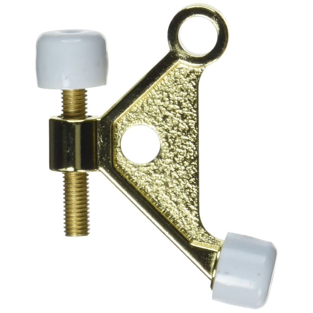 Pino de dobradiça de latão Doorstop National Hardware N154-526