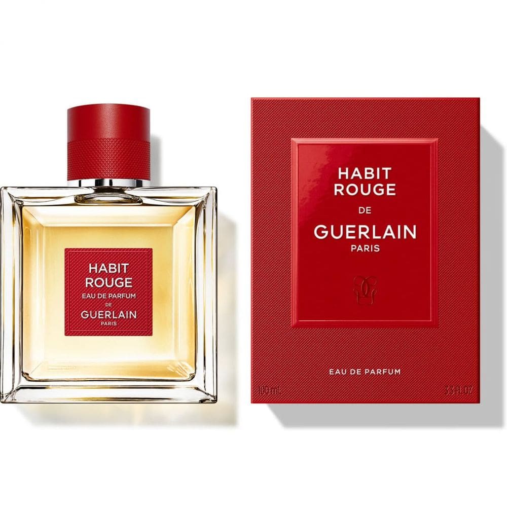 Perfume Guerlain Habit Rouge Parfum para homens 100mL