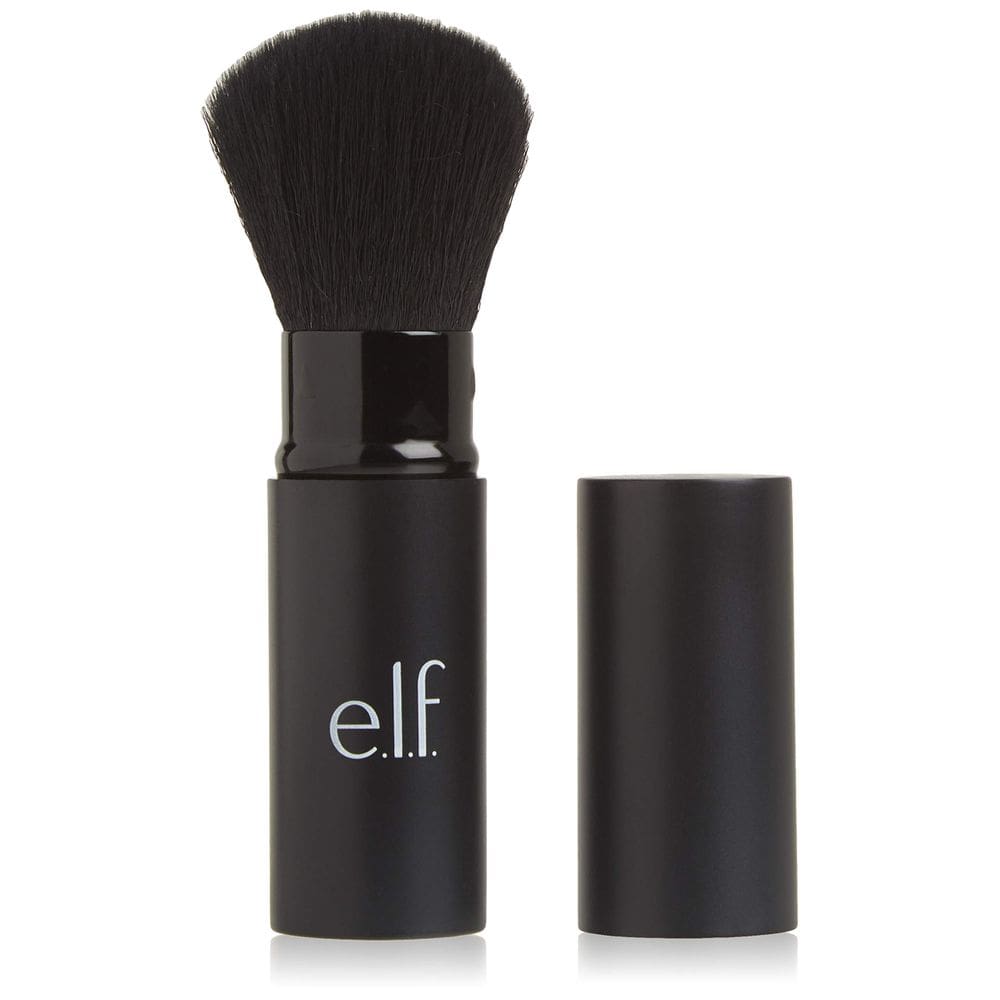 Kabuki Brush e.l.f. Cabelo sintético retrátil vegano
