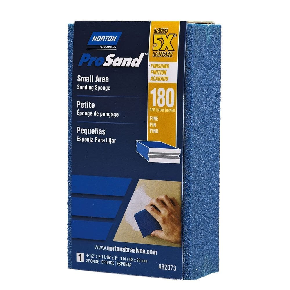 Esponja de lixar Norton 82073 180 Grit Small Area
