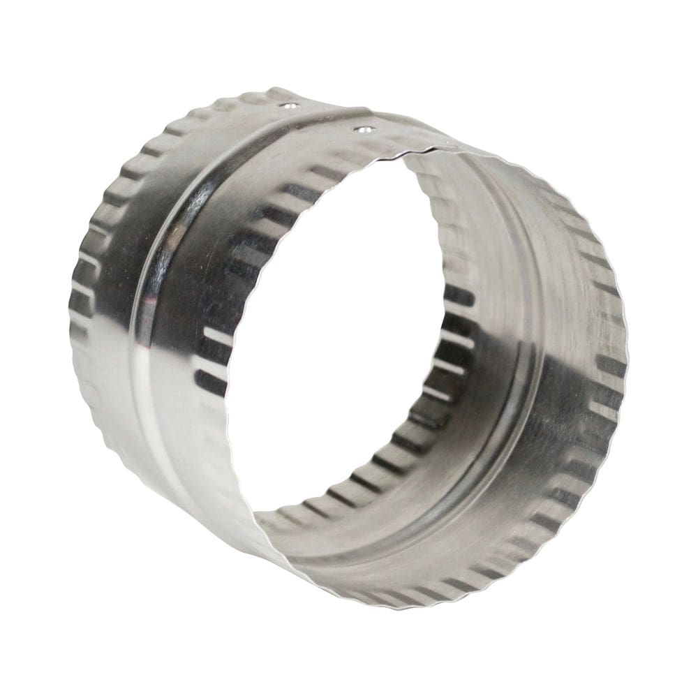 Conector de duto Deflecto DAC4C Alumínio 10cm Prateado