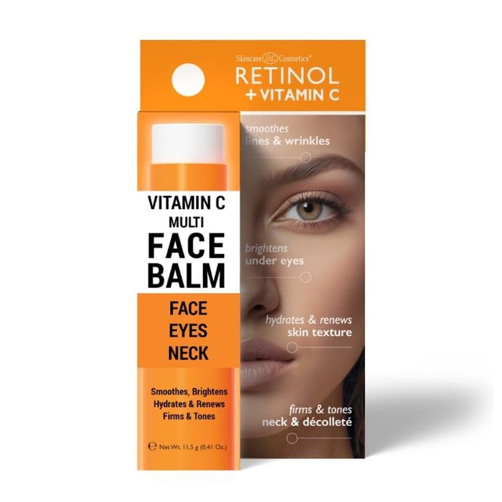Bálsamo facial Retinol + hidratante antienvelhecimento com vitamina C