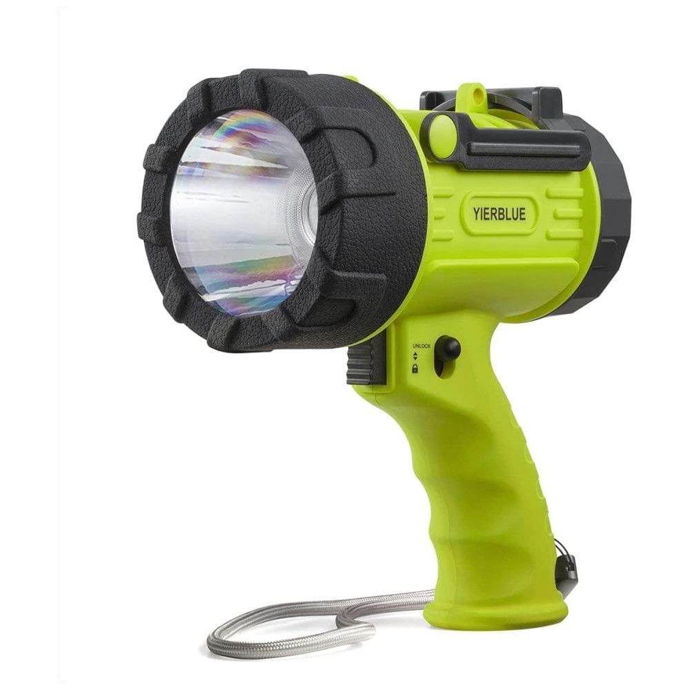 Lanterna 2000LM, á Prova D IP67, com Filtro de luz, YIERBLUE, Verde