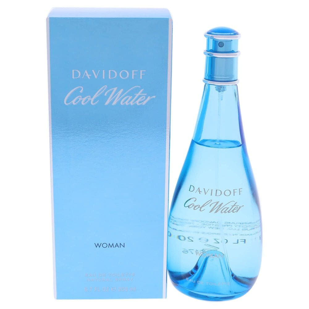 Perfume Davidoff Cool Water Eau De Toilette 200ml para mulheres
