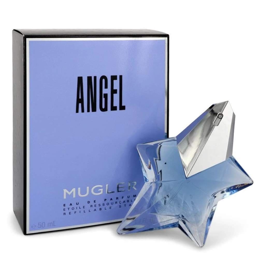 Perfume Mugler ANGEL Eau De Parfum 100ml recarregável para mulheres